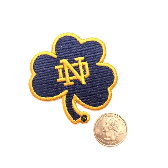 Notre Dame Fighting Irish Iron-On Patch – Embroidered College - Foto 3